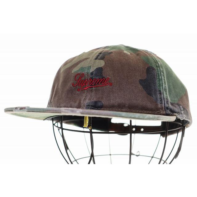 Supreme（シュプリーム） SUPREME 25AW DISTRESSED SCRIPT 6-PANEL