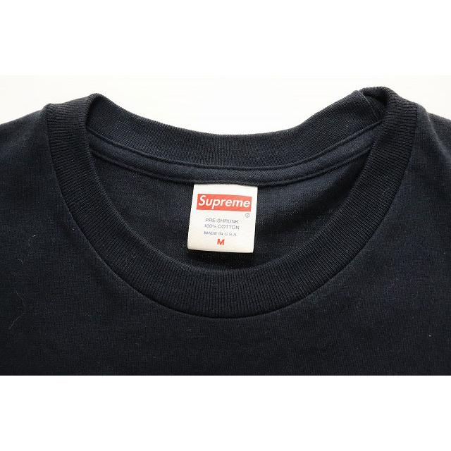 【美品】Supreme 19SS 半袖Tシャツ グラフィック ブラック USA製 Supreme（シュプリーム） SUPREME ORIGINAL SIN GRAPHIC TEE NAVY M