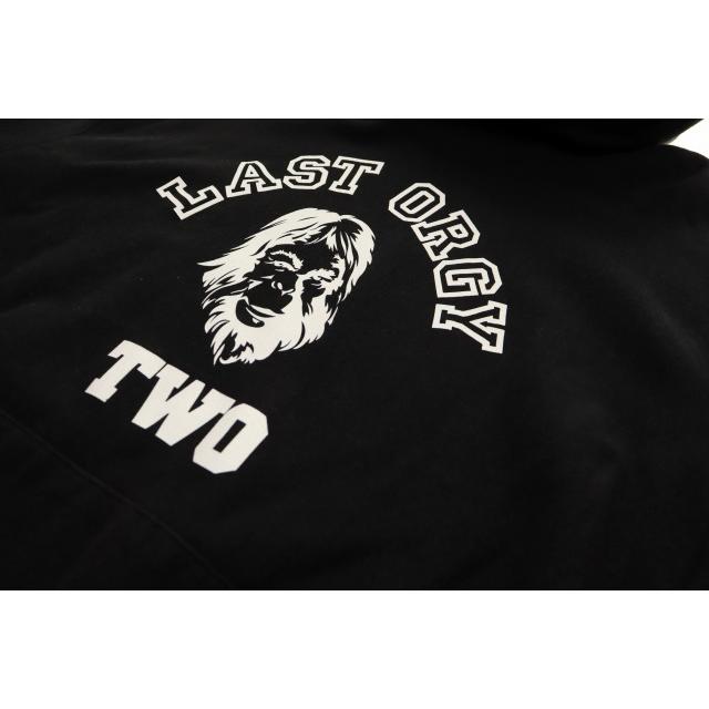 NOWHERE LAST ORGY M ノーウェア エイプ アンカバ​ パーカー ノーウェア NOWHERE UNDER COVER A BATHING APE LAST ORGY 2 BLACK M
