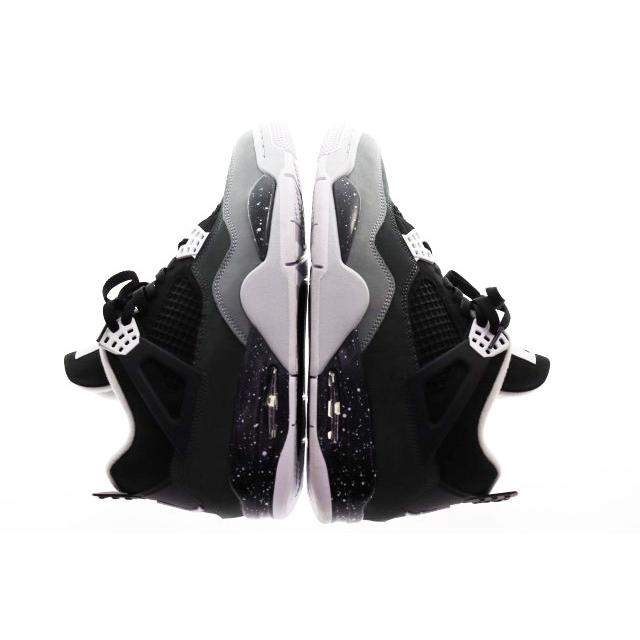 NIKE（ナイキ） NIKE AIR JORDAN 4 RETRO BLACK WHITE 28cm FQ8138-002