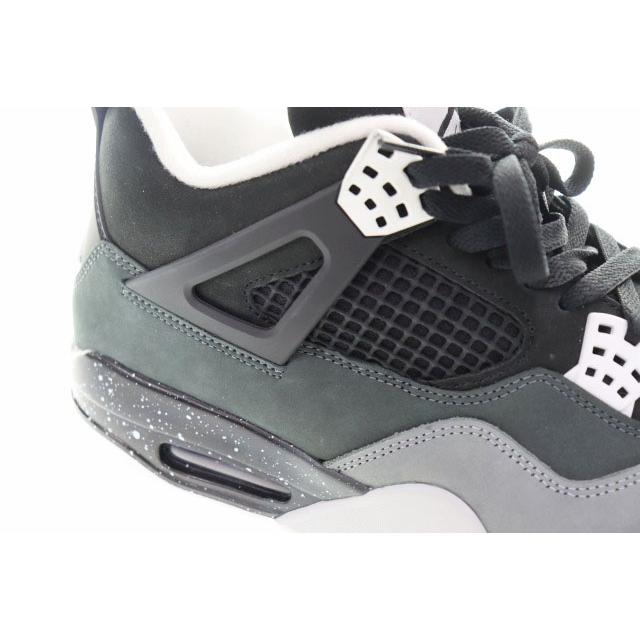 NIKE（ナイキ） NIKE AIR JORDAN 4 RETRO BLACK WHITE 28cm FQ8138-002