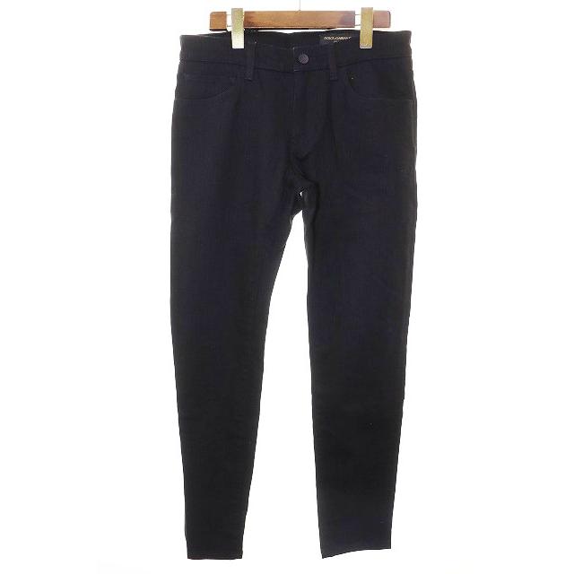 DOLCE&GABBANA ブラック スキニーデニム 48 ストレッチ パンツ DOLCE&GABBANA（ドルチェ & ガッバーナ） ドルガバ クラシック