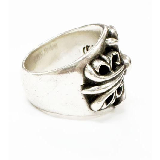 Chrome Hearts シルバー925 リング　17〜18号 CHROME HEARTS（クロムハーツ） CHROME HEARTS KEEPER RING 17号