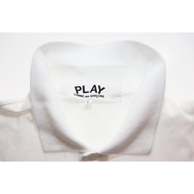 コムデギャルソン COMME des GARCONS PLAY ハート 刺繍 ロゴ