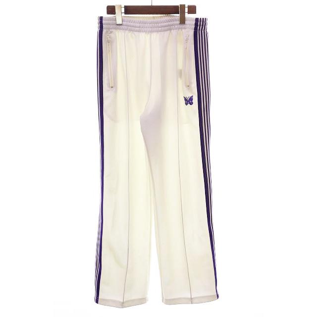 ニードルス ニードルズ Needles 23SS TRACK PANT WHITE Mサイズ MR286 トラック パンツ ジャージ サイドライン ホワイト 白 ☆AA★●260814