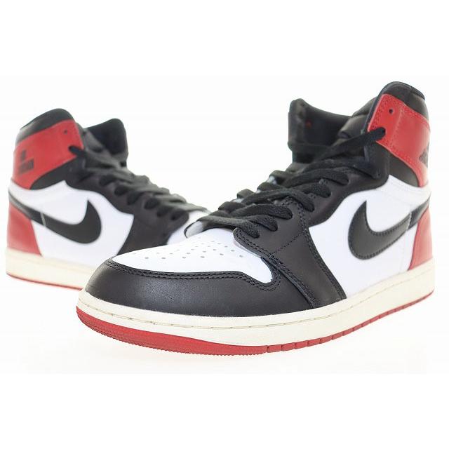 NIKE（ナイキ） NIKE AIR JORDAN 1 RETRO HIGH OG BLACK TOE 