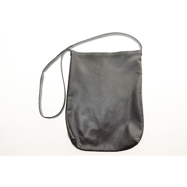 エンダースキーマ Hender Scheme LEATHER SHOULDER BAG BLACK レザー