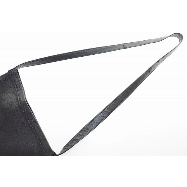 エンダースキーマ Hender Scheme LEATHER SHOULDER BAG BLACK レザー