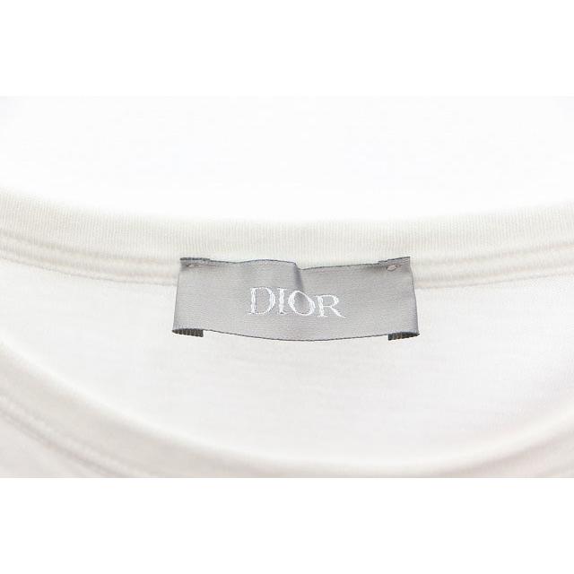 ディオール Dior × SHAWN STUSSY S/S TEE WHITE XLサイズ ショーン