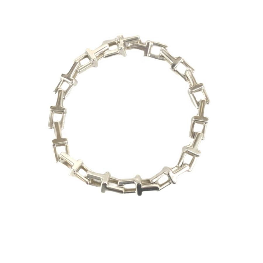 ティファニー TIFFANY & CO. Tナロー チェーン ブレスレット シルバー