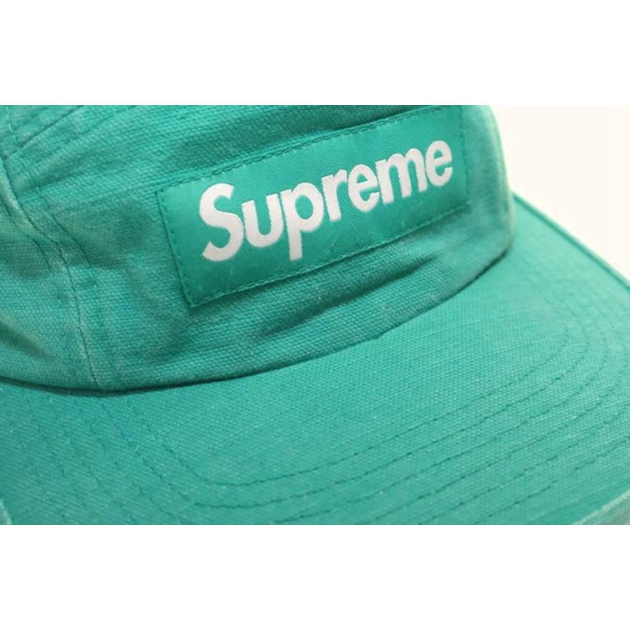 Supreme（シュプリーム） SUPREME 26SS CANVAS CAMP CAP TEAL