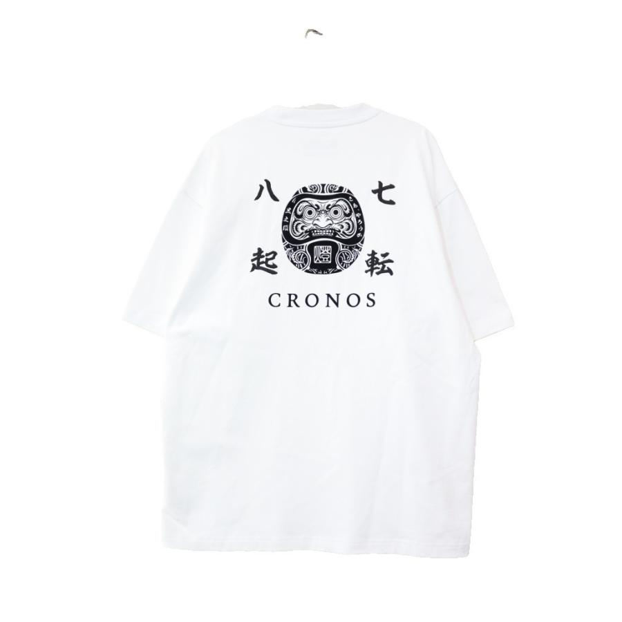 新品 CRONOS DARUMA GRAPHIC ダルマ Tシャツ クロノス CRONOS DARUMA GRAPHIC S/S TEE WHITE S ダルマ グラフィック