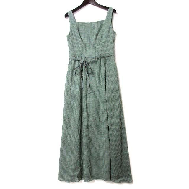 通販 人気 グリーン 緑 M ワンピース Sybilla 中古 シビラ レーヨン 古着 ベクトル レディース Gbefb 刺繍 ノースリーブ ワンピース Www Wgscape Co Za