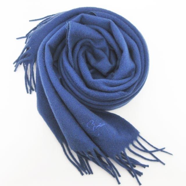 ジバンシィ Givenchy マフラー ストール カシミア 青 ブルー 0228 Ibo メンズ 049 ブランド古着販売のベクトル 通販 Yahoo ショッピング