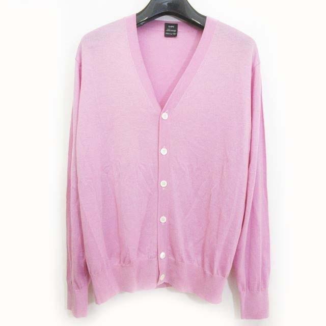 シップス Ships Luxury 美品 カーディガン ニット 長袖 薄手 ハイゲージ ウール ピンク L 0422 Ibo22 メンズ 049 ブランド古着販売のベクトル 通販 Yahoo ショッピング