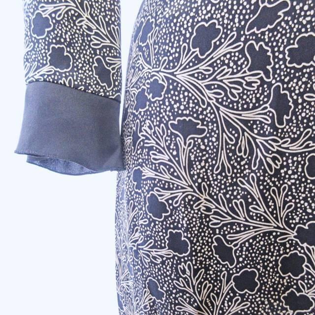 美品 JOSEPH ジョセフ 総柄 花柄 シルク ワンピース 36 - www.port