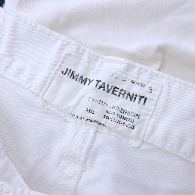 ジミータバニティ JIMMY TAVERNITI ホワイト デニム パンツ ジーンズ ジーパン ストレッチ 白 28 0303 IBO36 レディース｜vectorpremium｜09