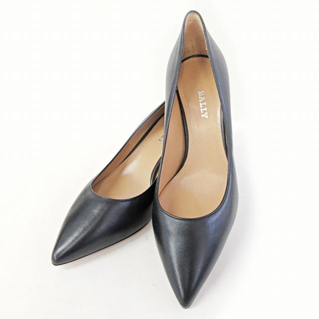 バリーのパンプス 黒-