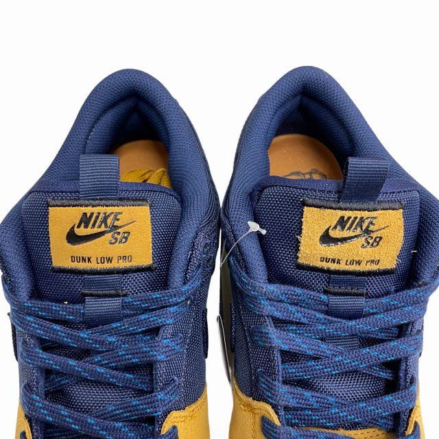 ナイキ エスビー NIKE SB Dunk Low "Desert Ochre and Midnight Navy" DX6775-400 ダンク ロー スニーカー 紺 茶 ライトブラウン 27.5cm :049-902304230004:ブランド古着販売のベクトル 通販 ナイキ NIKE エスビー 紺色 ネイビー スニーカー