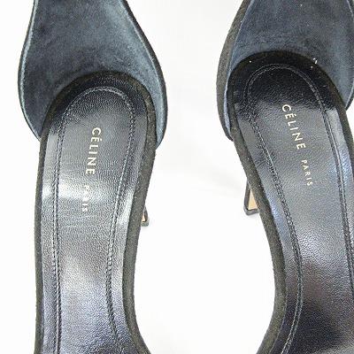 CELINE（セリーヌ） 美品 フィービ期 サンダル スウェード ピンヒール