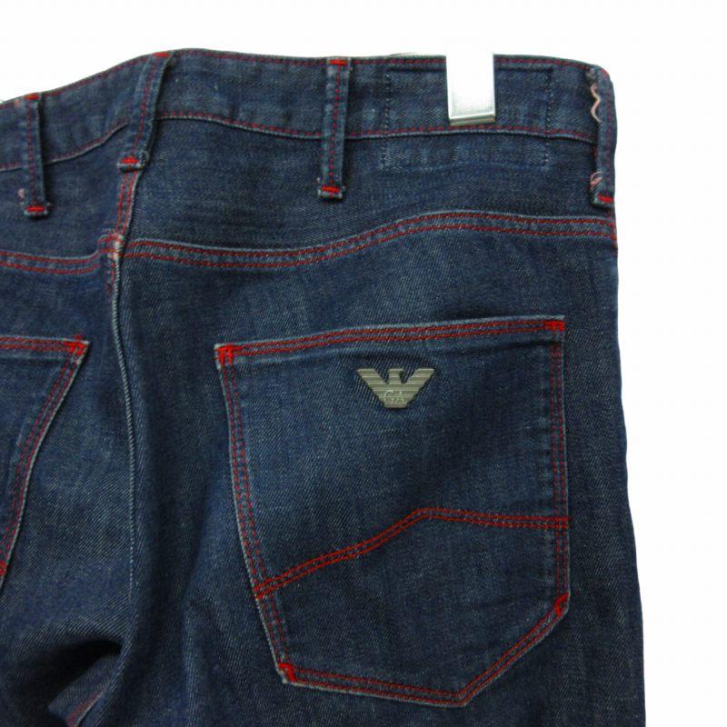 エンポリオアルマーニ EMPORIO ARMANI J06 COLORDENIM デニム ジーンズ ジーパン 29 インディゴ 0321 メンズ｜vectorpremium｜06