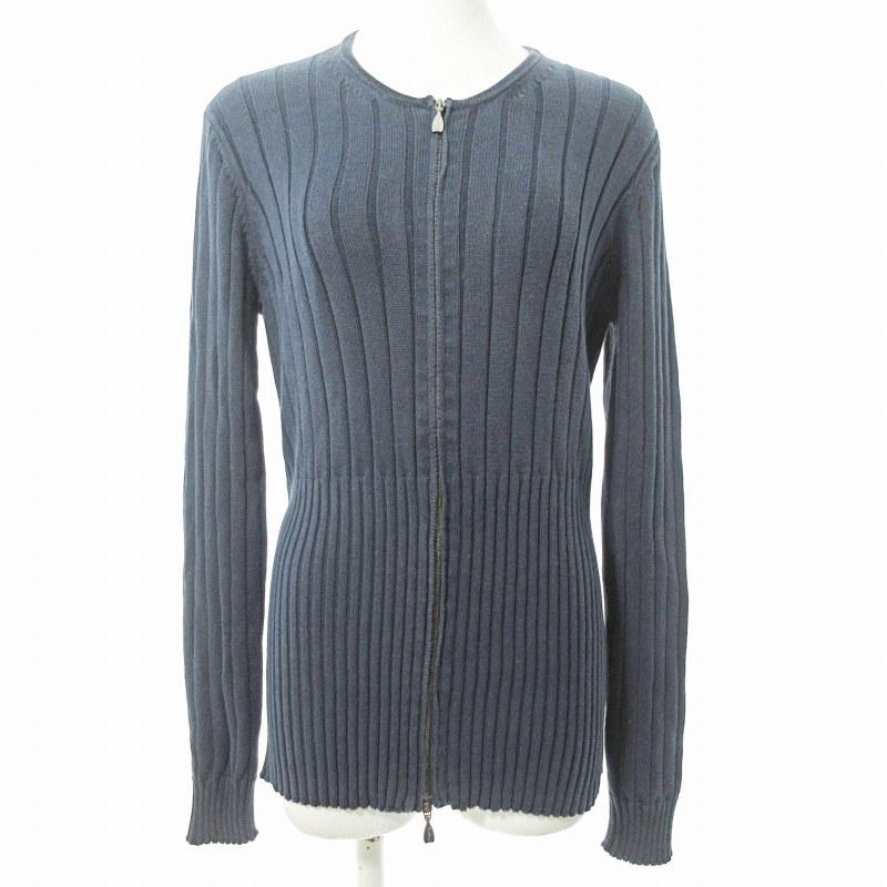 マックスマーラ MAX MARA 白タグ ダブルジップ コットン リブ 