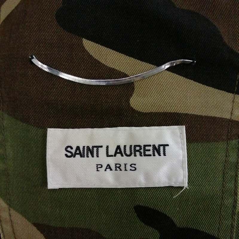 サンローラン パリ SAINT LAURENT PARIS 16SS ミリタリーコート サンローラン パリ SAINT LAURENT PARIS 16SS ミリタリーコート