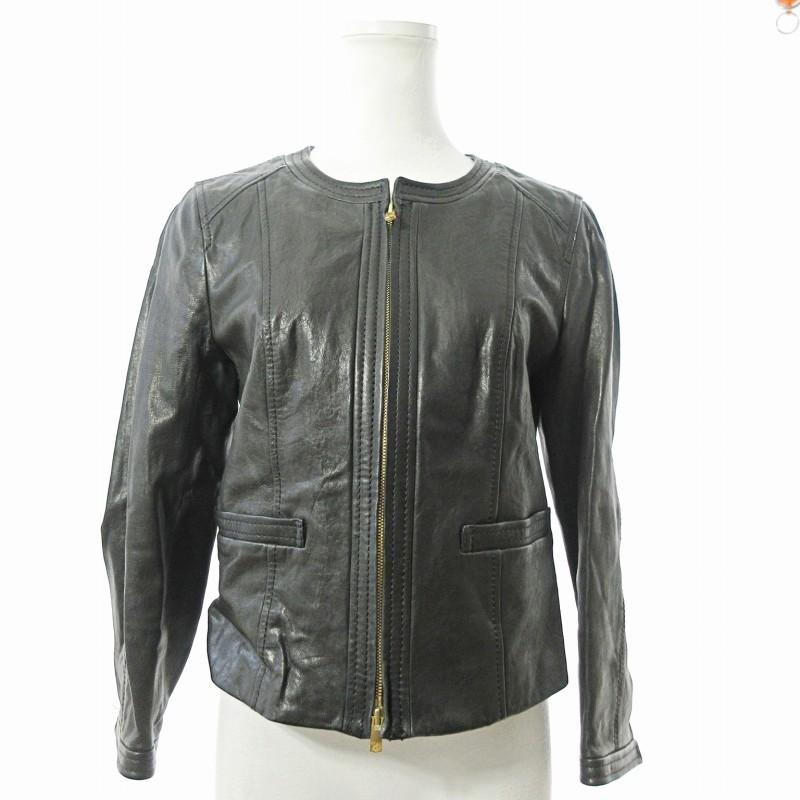 TOMORROWLANDトゥモローランドレディースレザーライダース38