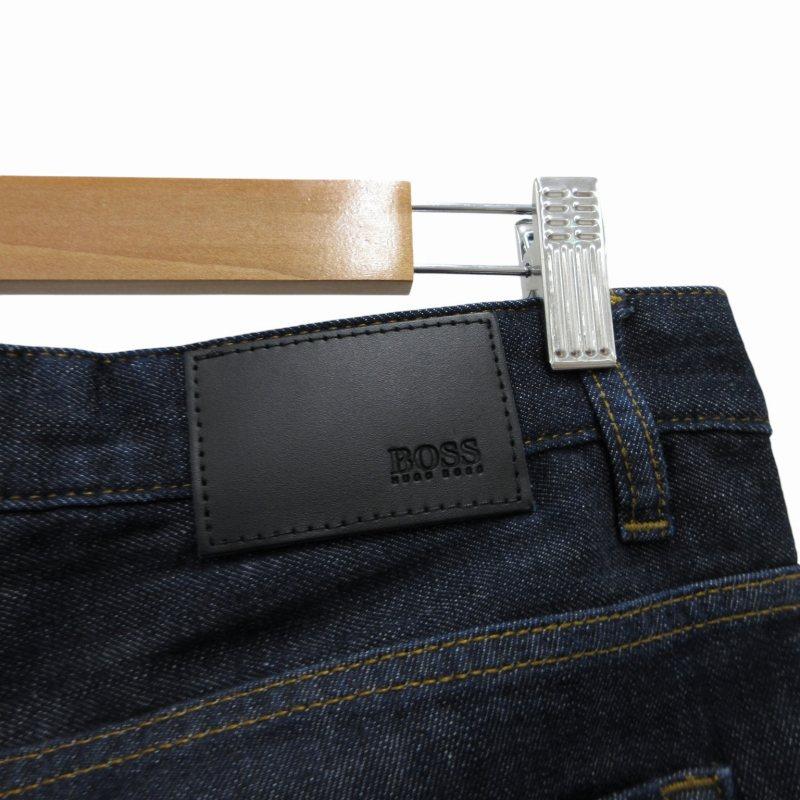 ヒューゴボス HUGO BOSS デニムパンツ ジーンズ 30/32 M 濃紺 ネイビー 