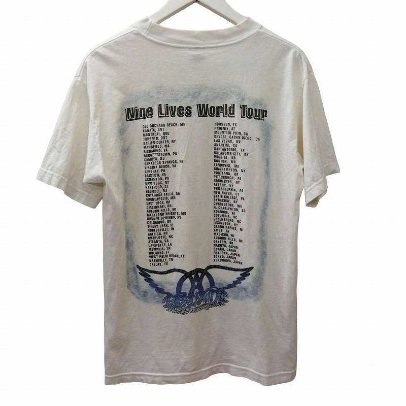 ヴィンテージ VINTAGE 1997 AEROSMITH 90s Nine Lives World ヴィンテージ VINTAGE 1997 AEROSMITH 90s Nine Lives World