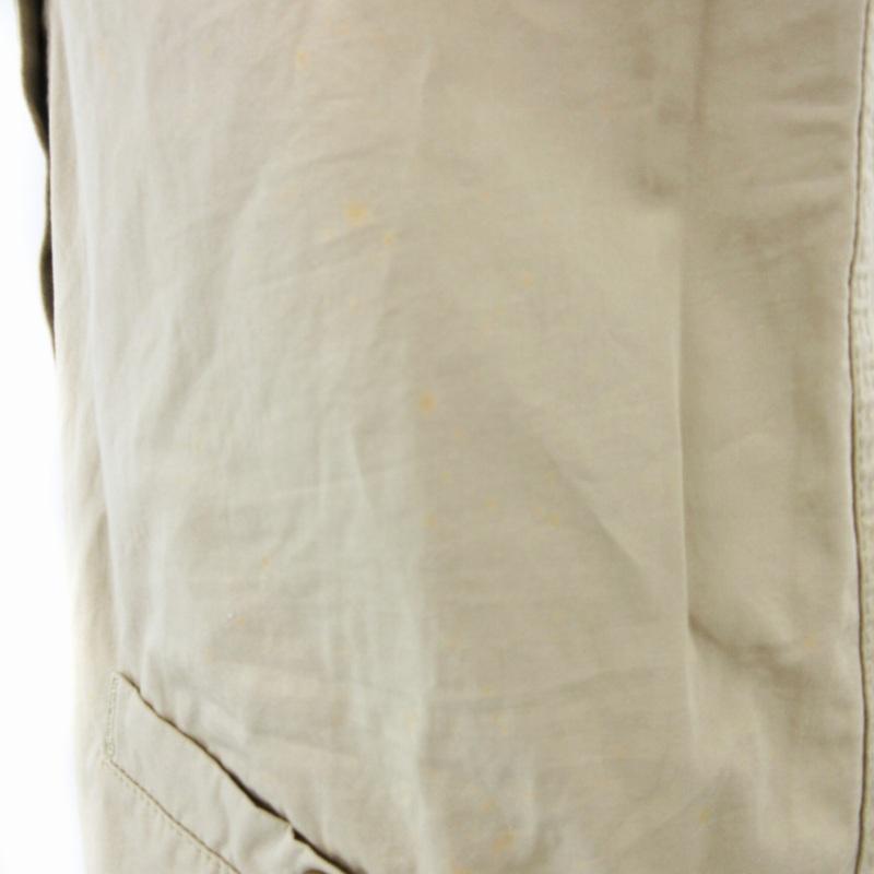 LACOSTE ラコステ シャツワンピース ロゴ ひざ丈 半袖 38 M