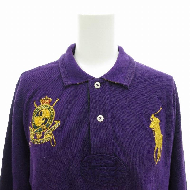 最高級✨ラルフローレン パープルレーベル イタリア製 ポロシャツ ポニー 袖刺繍 POLO RALPH LAUREN（ポロ・ラルフローレン） ラルフローレン RALPH