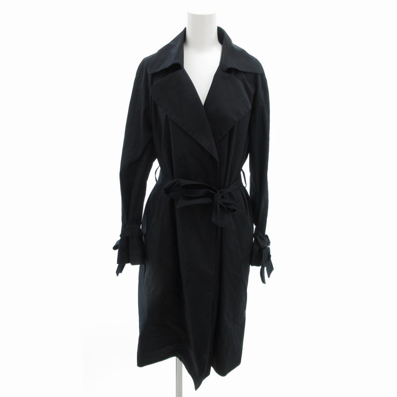 ブルーレベル クレストブリッジ 黒トレンチコート38