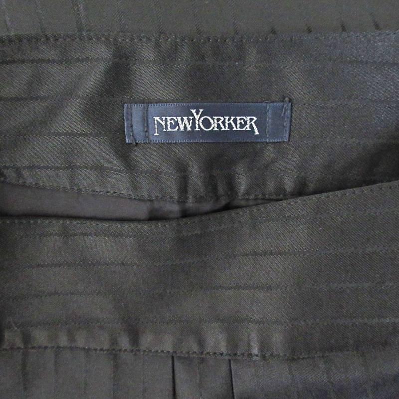 NEWYORKER 黒 プリーツスカート プリーツスカート クラシカルプリーツミニスカート 黒|プリーツ