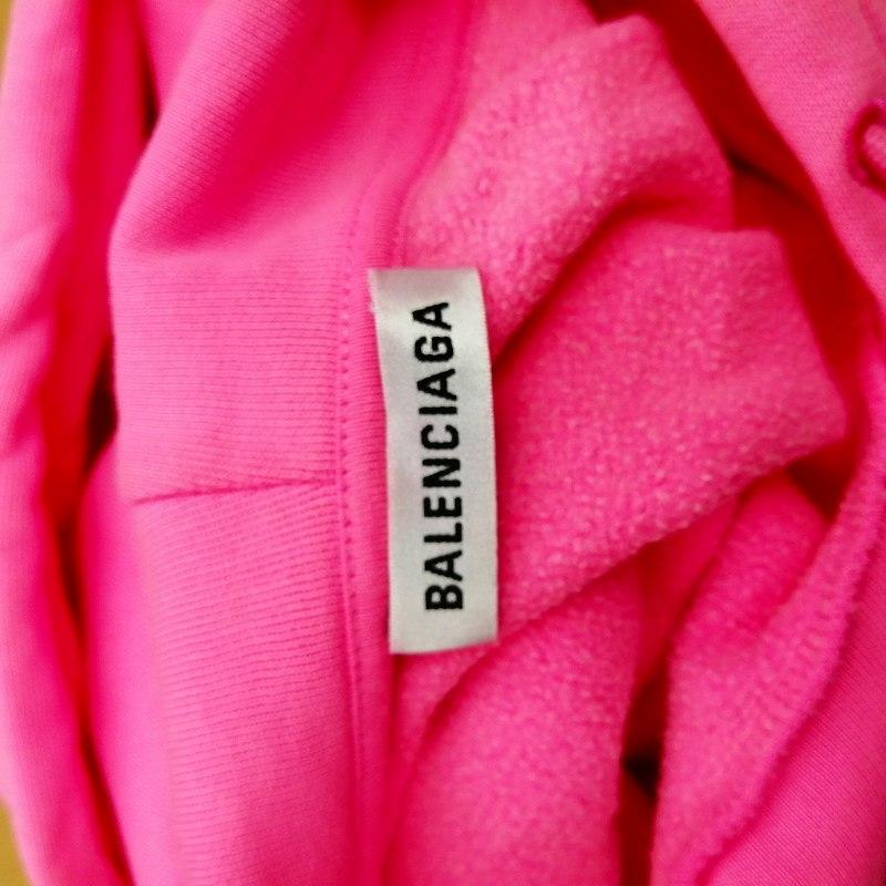 BALENCIAGA バレンシアガ キャンペーンロゴ パーカー オーバー BALENCIAGA バレンシアガ キャンペーンロゴ パーカー オーバー