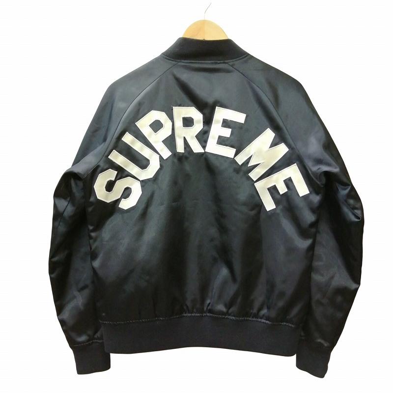 Supreme シュプリーム SUPREME 13SS Champion Satin Jacket ロゴ Supreme シュプリーム SUPREME 13SS Champion Satin Jacket ロゴ