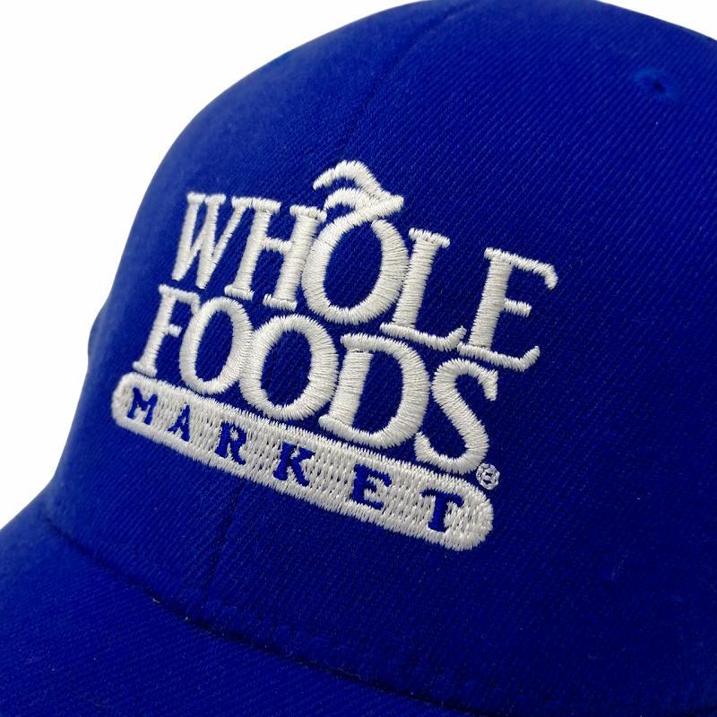 ヴィンテージ VINTAGE 90s FLEXFIT WHOLE FOODS MARKET キャップ ロゴ