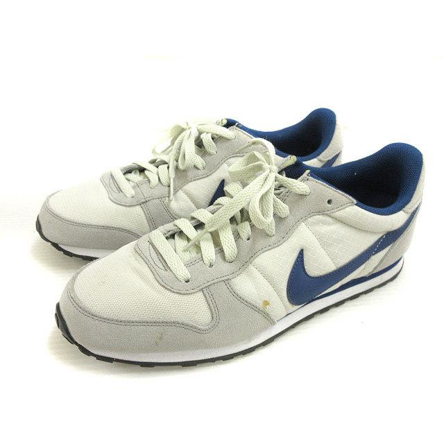 中古 ナイキ Nike Genicco ジニコ スニーカー 27 5 ライトグレー 靴 シューズ メンズ ベクトル 古着 051 ブランド古着販売のベクトル 通販 Yahoo ショッピング