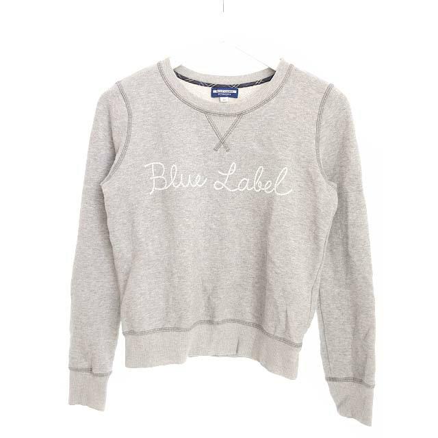 新品】 バーバリーブルーレーベルトレーナー 38 agapeeurope.org