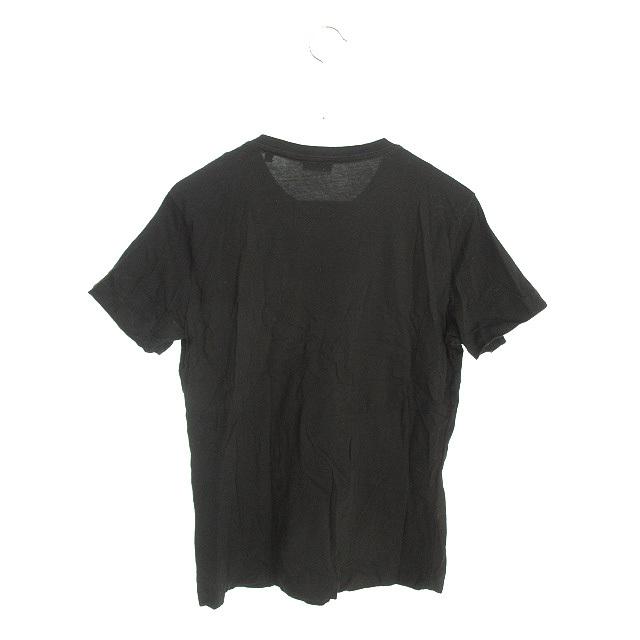 ディーゼル DIESEL パッチワーク Tシャツ S ブラック 黒 トップス 半袖 