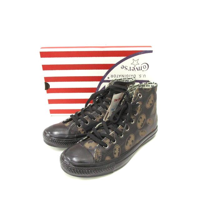 未使用品 コンバース CONVERSE オールスター ハイカット レザー