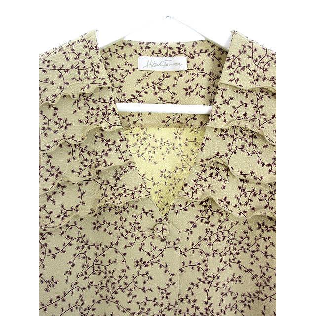 詩仙堂 HITOSHI TAMURA ちりめん トップス 羽織り