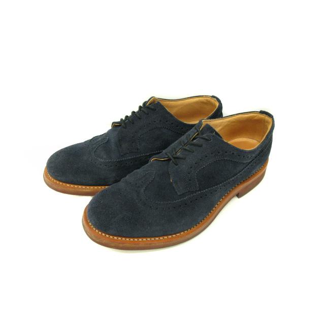 新品】マークマクナリー スエード ウィングチップ 26cm-