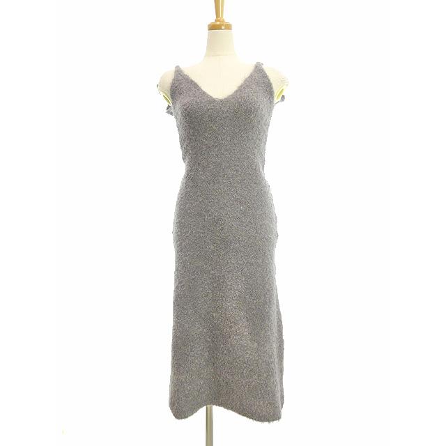 todayful ワンピース todayful Camisole Mix Knit Dress