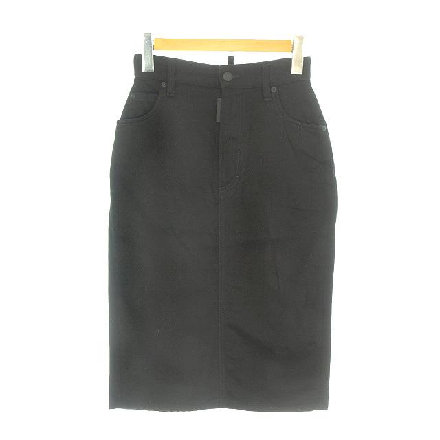 ディースクエアード DSQUARED2 Long dalma skirt デニム スカート