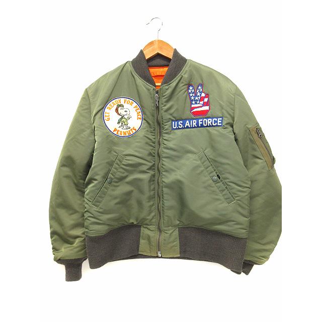 バズリクソンズ BUZZ RICKSON'S MA-1 Dタイプ ピーナッツ PEANUTS