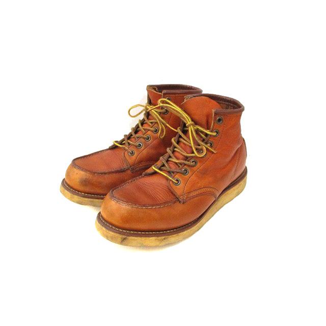 27573)美品97年製REDWING875犬刻印レッドウィング8E約26cm (アイ