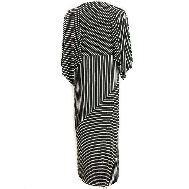 メゾンマルジェラ MM6 Maison Margiela ボーダー ロング ワンピース S 