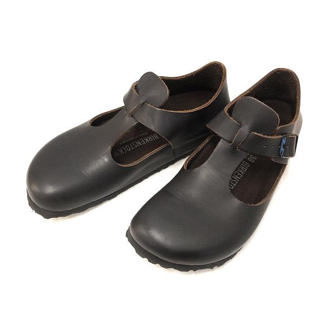 ビルケンシュトック BIRKENSTOCK レザー シューズ パリ PARIS 38 