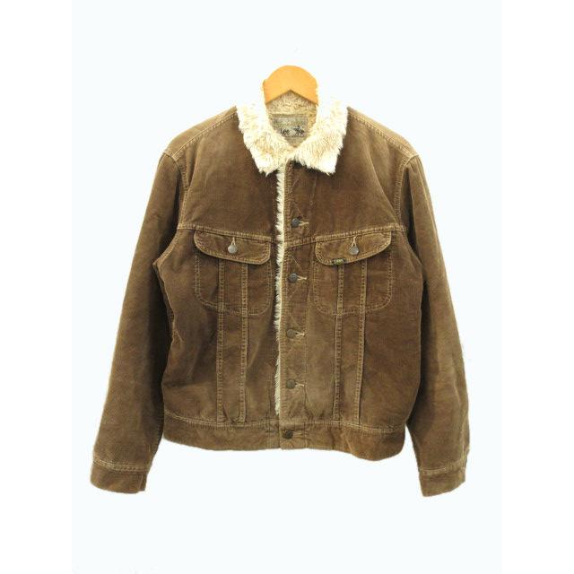 80's USA製 Lee STORM RIDER ボアジャケット ブラウン